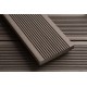 'Q-Deck' Smartboard Composite Decking Chocolate Brown 20mm x 138mm x 3.6m 'Q-Deck' Smartboard Composite Decking Chocolate Brown 20mm x 138mm x 3.6m